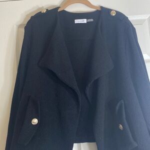 Military style cardigan